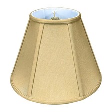 Royal Designs Deep Empire Lamp Shade, Antique Gold, 5 x 10 x 8