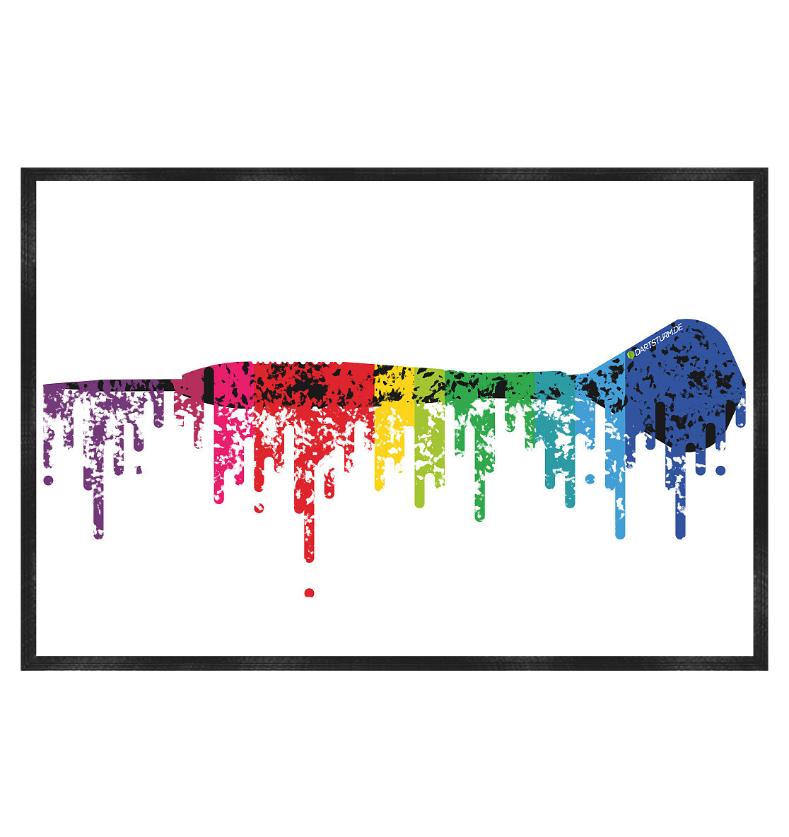 DartSturm.de - Раскраска для дартса - Fußmatte 60x40 см