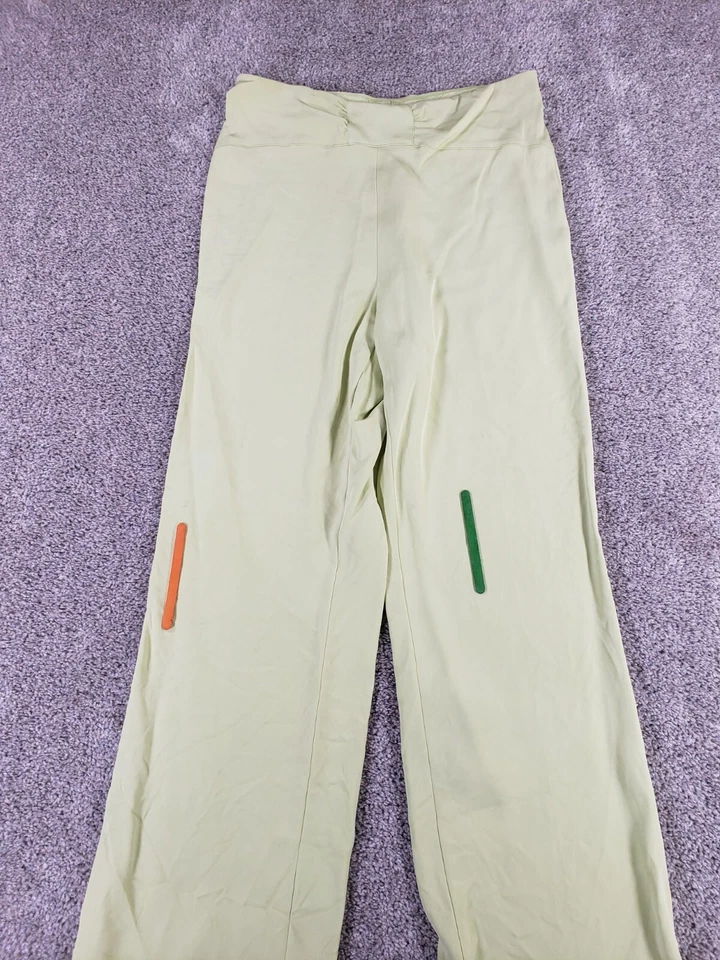 Pantalones de vestir Escada talla 42 seda tiro alto seda verde claro Foto 3 de 4