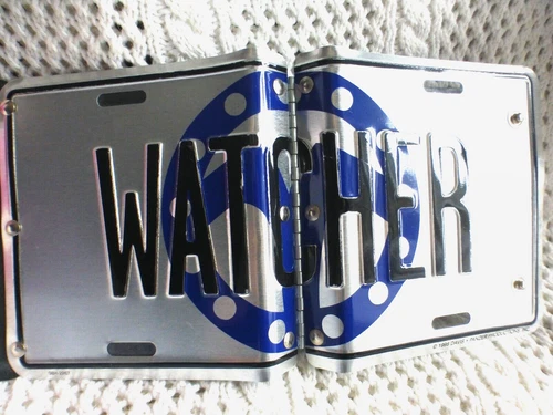 HIGHLANDER The Movie Vintage Collectible Littlearth WATCHER Metal CD Case *RARE