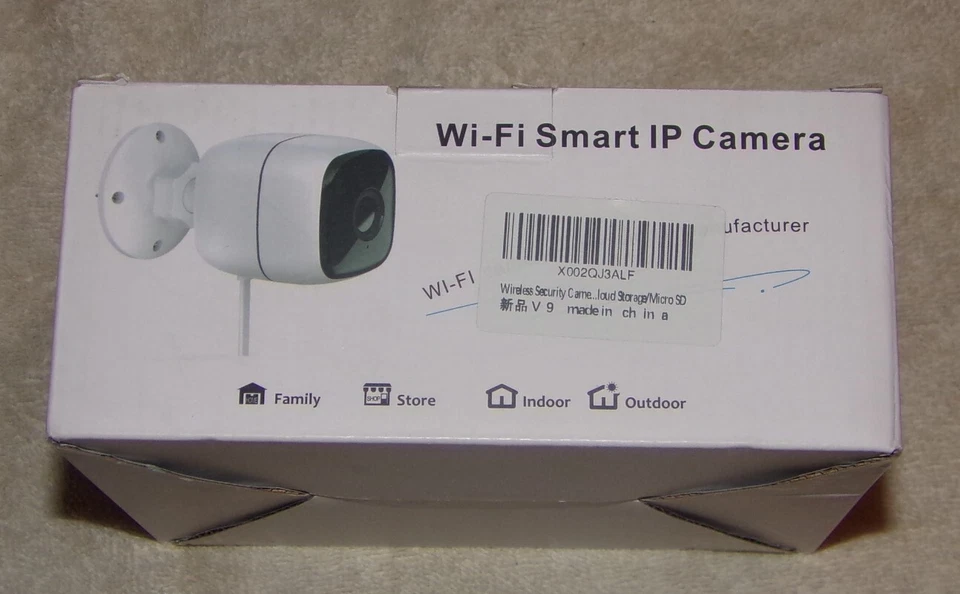 HD 1080p Wi-Fi Wireless IP Security Camera Night Vision In & Outdoor Waterproof  - Image 3 of 4