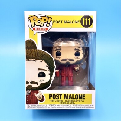Funko POP Post Malone 111 ポストマローン Funko POP! Rocks Post Malone Vinyl Figure Statue #111 Beerbongs