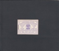 Canada - Stamp Booklet MNH (WSW-133)
