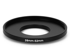28mm - 52mm Filter Adapter Step-Up 28-52