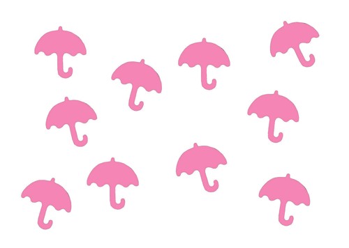 10x Bügelbild Bügelbilder Aufnäher Patch Miniblings GLATT Regenschirm 25mm Schir - Bild 14 von 19