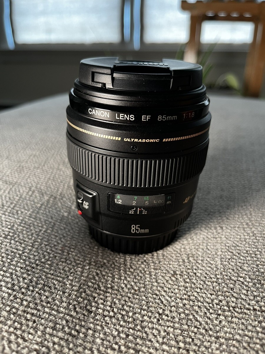 Canon Ef 85mm Usm Telephoto Lens (Mint Condition) - Main Image