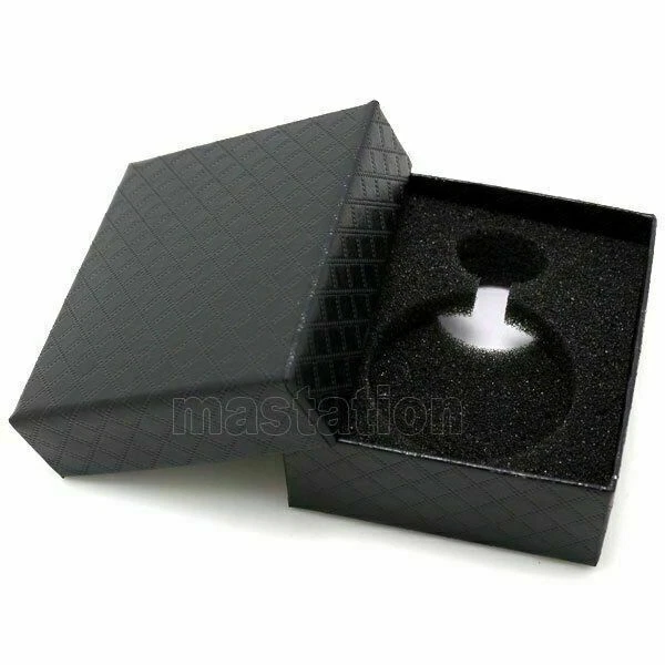 10pcs Black Pocket Watch Storage Box Lot Case Fob Watches Gift Cardboard Boxes - Image 2 of 4