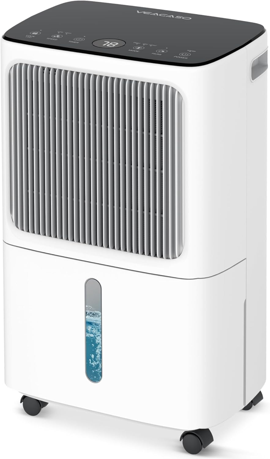 Dehumidifier for Basement with Drain Hose Max 34 Pint,  2500 Sq.Ft Dehumidifiers-image