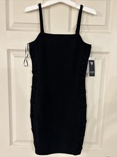 Guess Mirage Sleeveless Bandage Dress Black Size Small