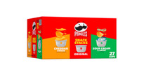 27 Cups Pringles Snack Stacks Potato Crisps Chips Flavored Variety Pack 19.5 oz