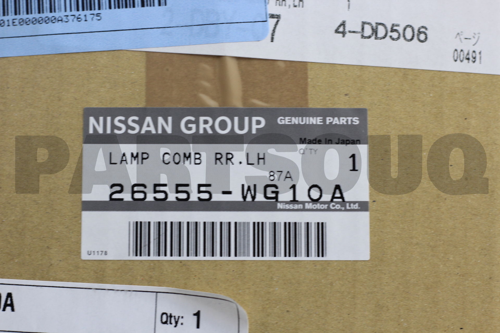 26555WG10A Genuine Nissan LAMP COMB RR,LH 26555-WG10A | eBay 