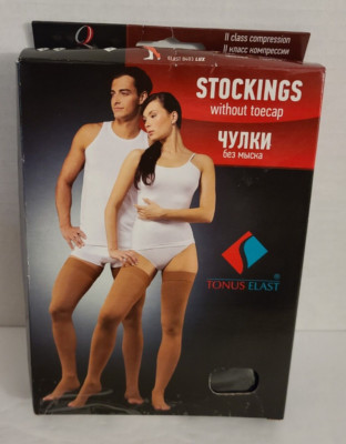 Tonus Elast Stockings without toecap 23-32 mmHg sz 5 XL NEW