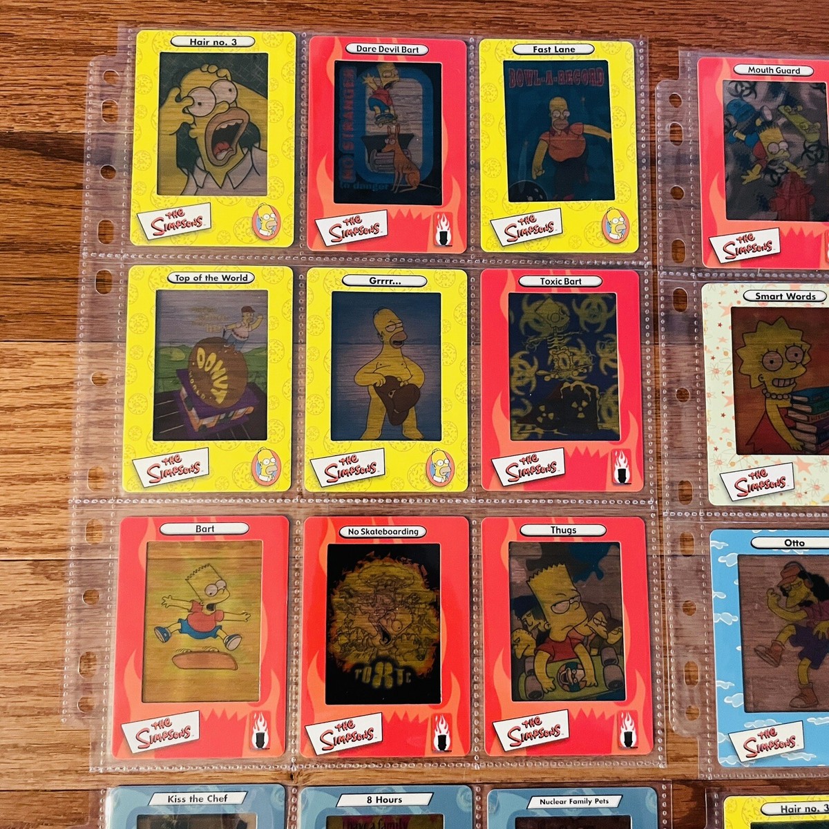 43 The Simpsons Film Cardz Series 1 Set Trading Cards 2000