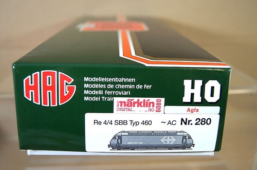 Hag 280 Digitale AC SBB Cff Classe Re 4/4 460 e-Lok Loco 015-1 Agfa Film Nc - Foto 5 di 5