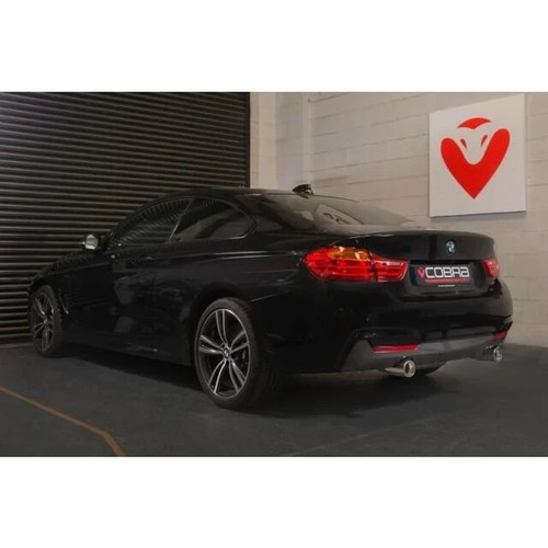 Cobra BMW 420i Exhaust Dual Exit F32 F33 F36 2013-2017 Models - Picture 5 of 9