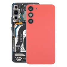 For Samsung Galaxy S23 SM-S916B OEM Glass Battery Back Cover Camera Lens red