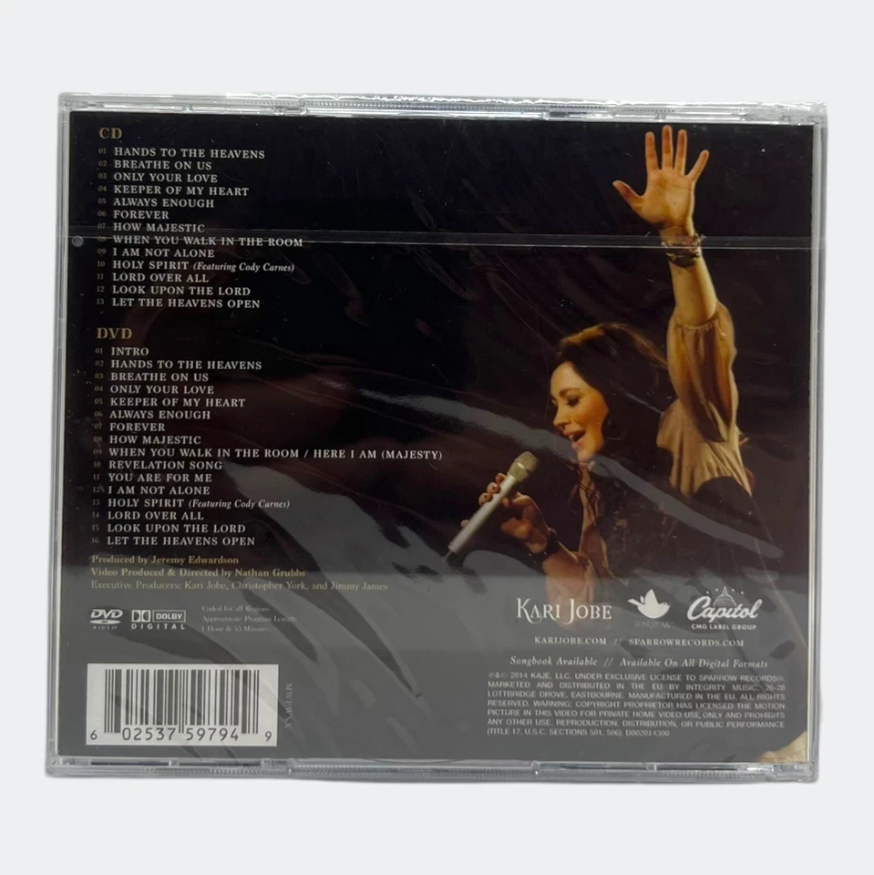 Kari Jobe - Magestic CD + DVD [Región TODA] (Álbum, 2014, Sparrow) - Nuevo y Precintado Foto 2 de 4