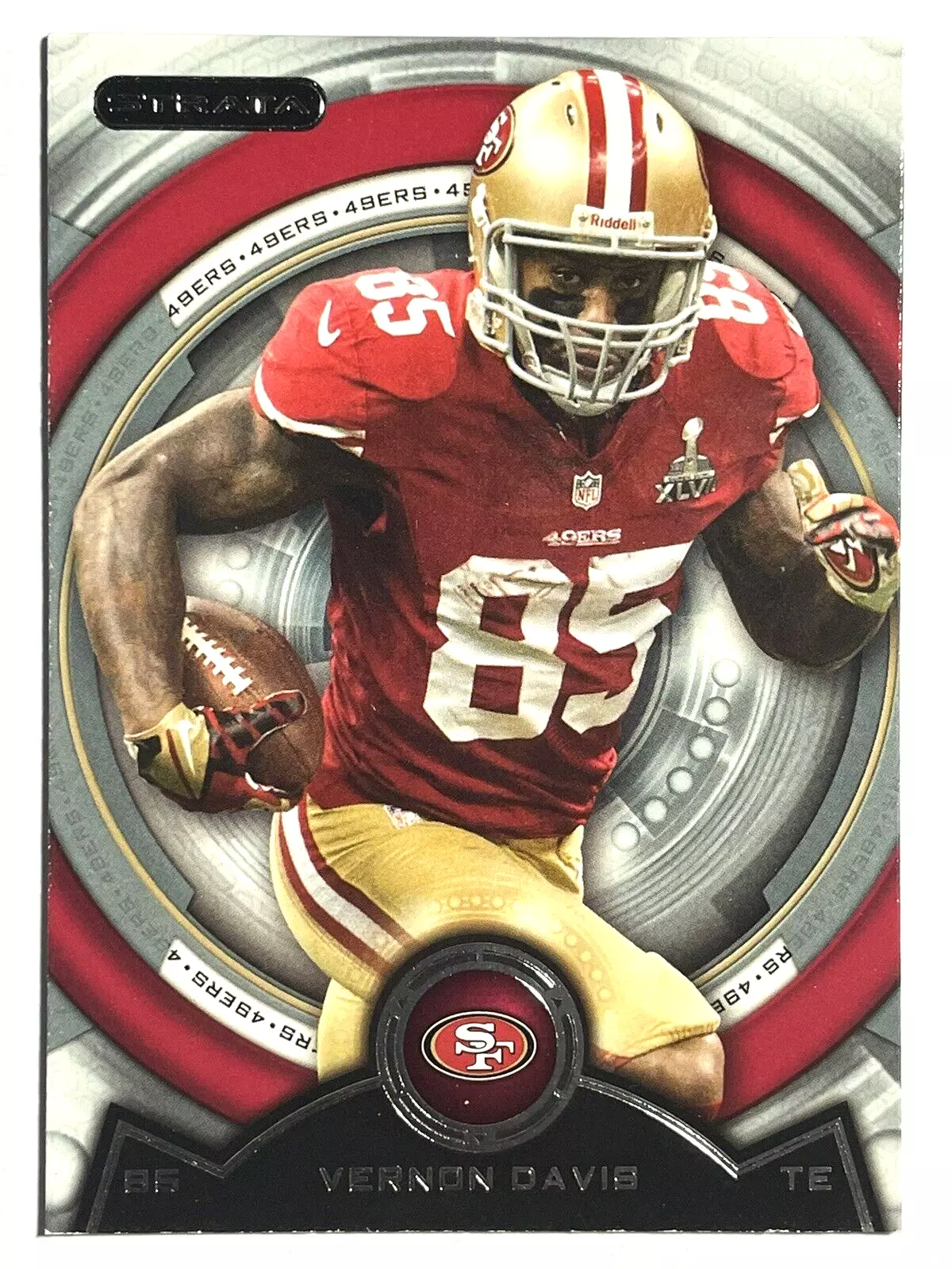 Vernon Davis trading card