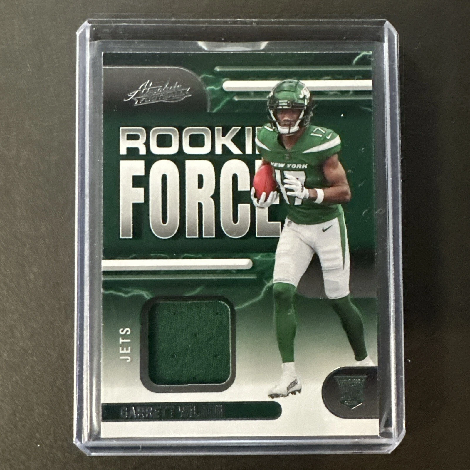 Garrett Wilson Panini Absolute Rookie Force Memorabilia #RF6 Base