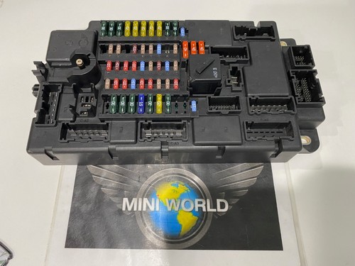 GENUINE MINI COOPER H4 R56 FUSE RELAY JUNCTION BOX 6135 3457413-01 - 第 1/6 張圖片