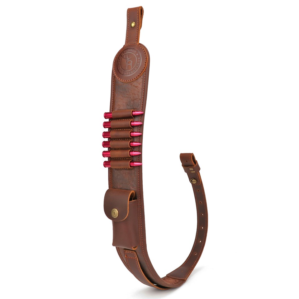 Tourbon Shooting Rifle Sling Ammo Holder Accessories Pouch Finger Rest