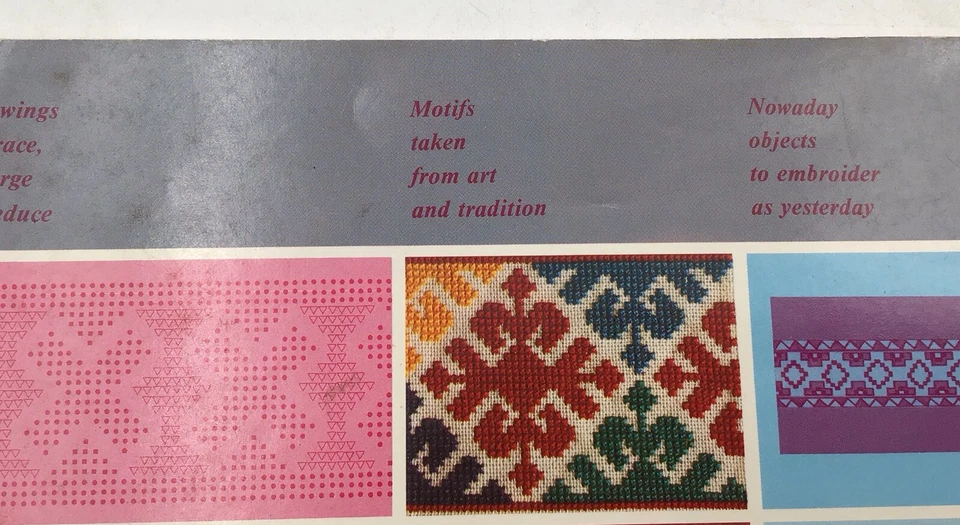 Central Asian Embroideries Journey Through Embroidery Softcover Book 1978 France - Image 3 of 4