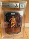 2022 Lakers Austin Reaves Prizm Rookie #165 Signed Autograph Rookie BAS 10 Auto