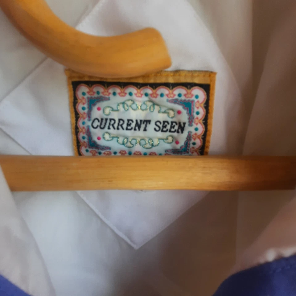 Vintage 80s 90s Color Block Jacket Made in Russia CURRENT SEEN Womens Small - Image 4 of 4