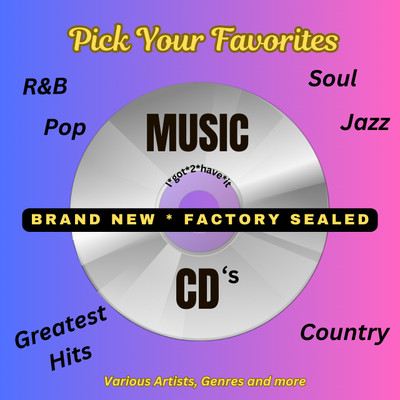Soul Music CDs Rock, Pop, BRAND NEW Factory Sealed ~ Various Artists