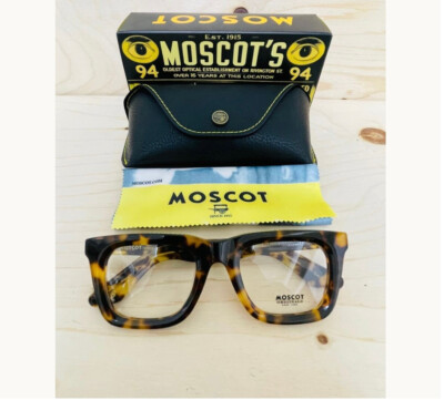 Moscot Rizik Neu 49 Klassisches Havanna ungetragen
