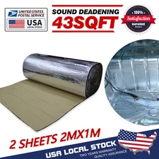 158"x39" 10mm Closed Cell Foam Car Auto Sound Deadener Insulation NoiseProofing