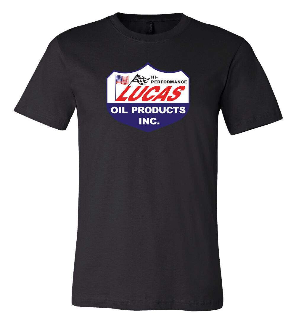 Lucas Oil Main Logo shirt 6 Sizes S-5XL! Fast Ship! | eBay
