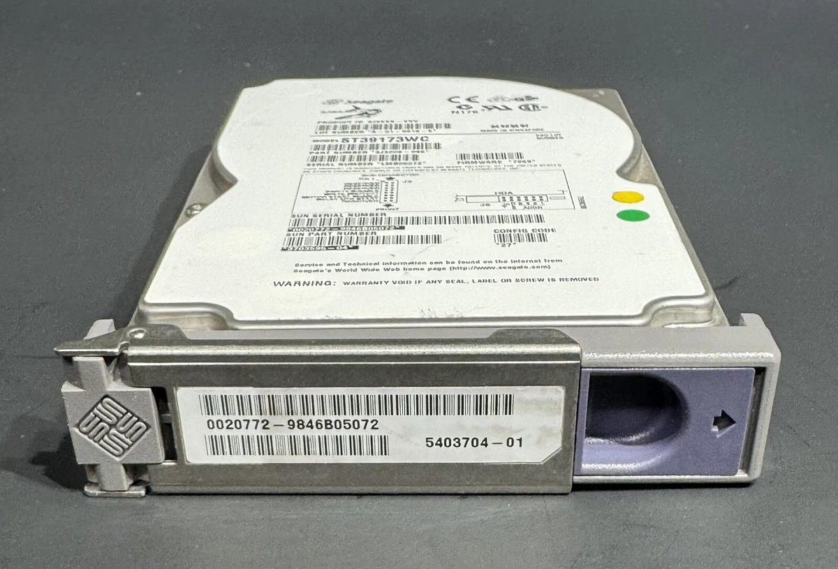 Sun Microsystems Ultra SCSI Hard Drives (HDD, SSD & NAS) for sale