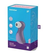 Satisfyer Sweet Flamingo Rechargeable Massager - Purple