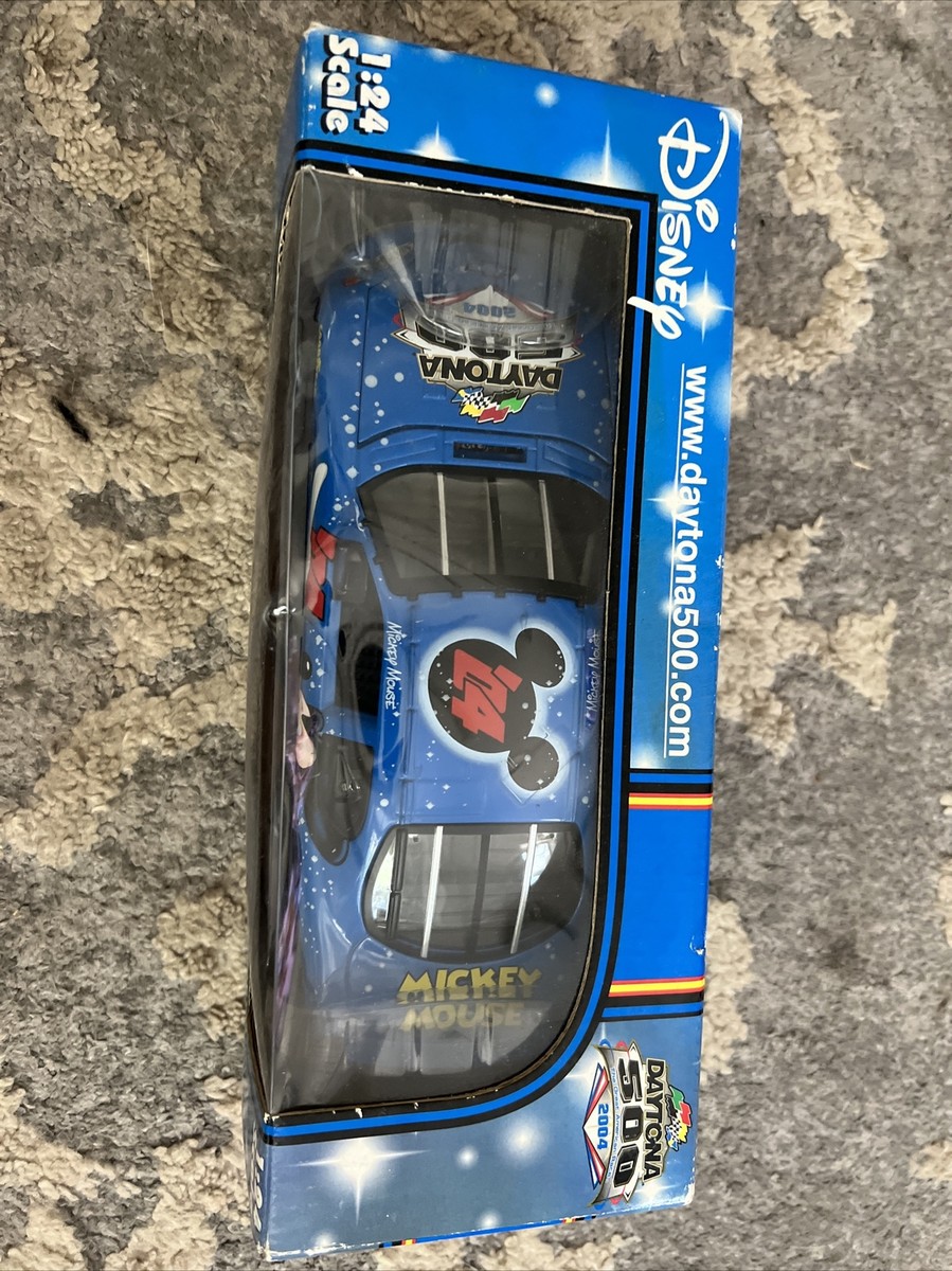 NIB~DISNEY 2004 TEAM CALIBER NASCAR DAYTONA 500 MICKEY MOUSE 1:24