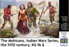MW22 MASTERBOX 35234 THE MOHICANS. INDIAN WAR...