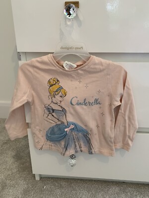 Zara Cinderella Disney Mädchen Top Größe 18-24 Monate