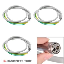 3*Dental High Speed Handpiece 4-Holes Tubing/Hose/Tube Connector Silicone 4Hole