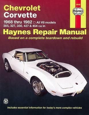 Chevrolet Corvette (68 - 82) by Alan Ahlstrand, J. H. Haynes (Paperback, 1988)