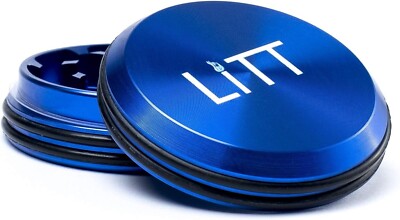 LITT Premium Grinder Curved Cut Teeth Zweiteiliger Grinder.