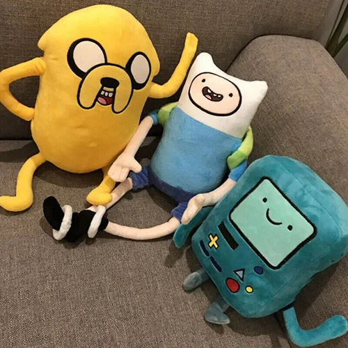 Muñecas de peluche suaves Finn Jake Bmo hora de aventura creativa niños regalos - Imagen 2 de 27