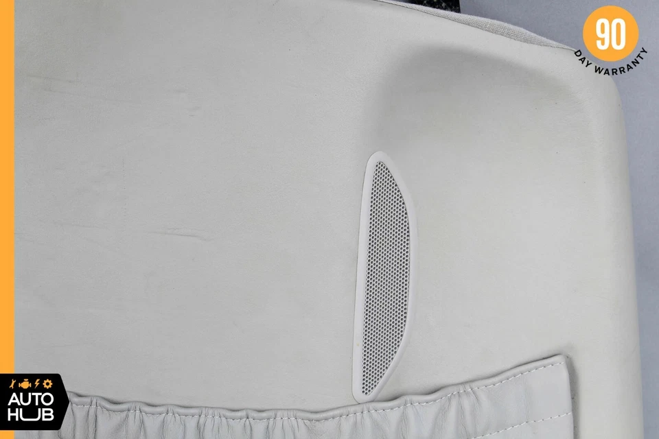 00-06 Mercedes W220 S600 S55 S65 AMG Front Seat Rear Back Cover Pocket Gray OEM - Imagem 3 de 4