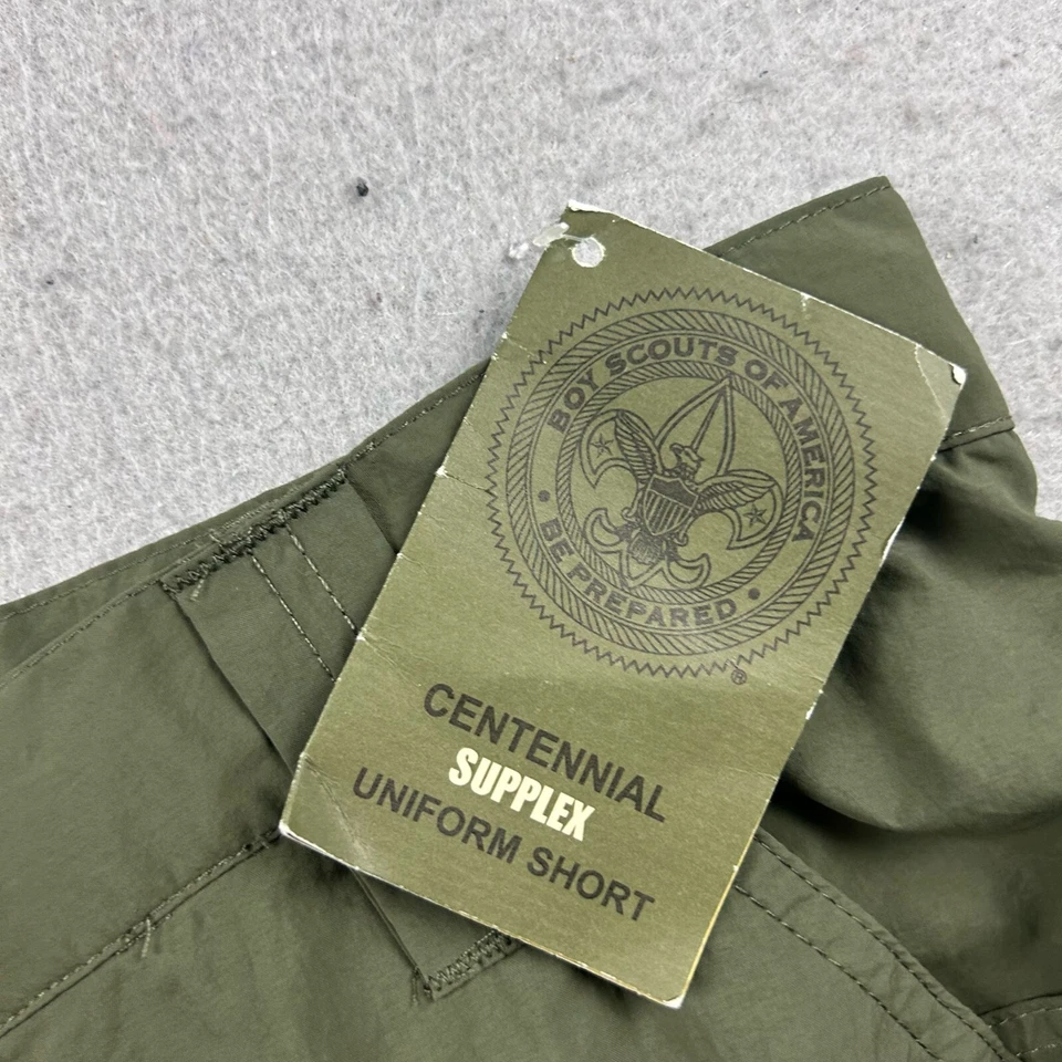 Boy Scouts Of America Shorts Adult 3XL Green Cargo Centennial Uniform NWT - Image 4 of 4