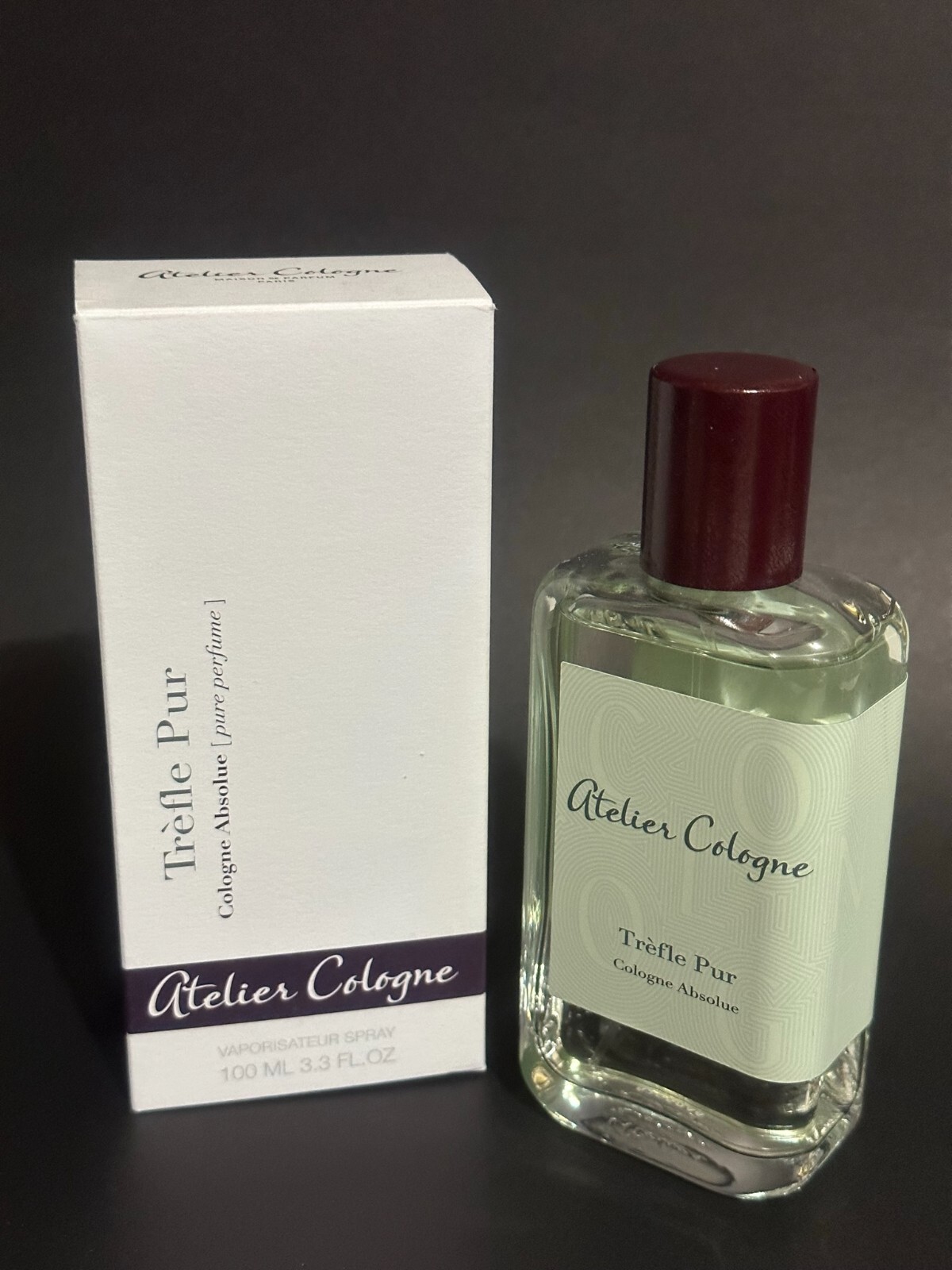 Atelier Cologne Absolue TREFLE PUR Pure Perfume 100 ml 3.4 oz Spray Nib