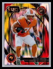Bucky Irving [Red Yellow Prizm Shock] #239 Prices | 2024 Panini