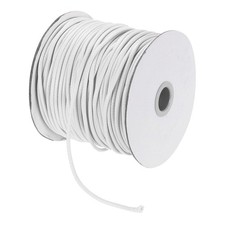 2.5mm Waxed Cord 87 Yard Wax Bead Thread String for Jewelry Making, White