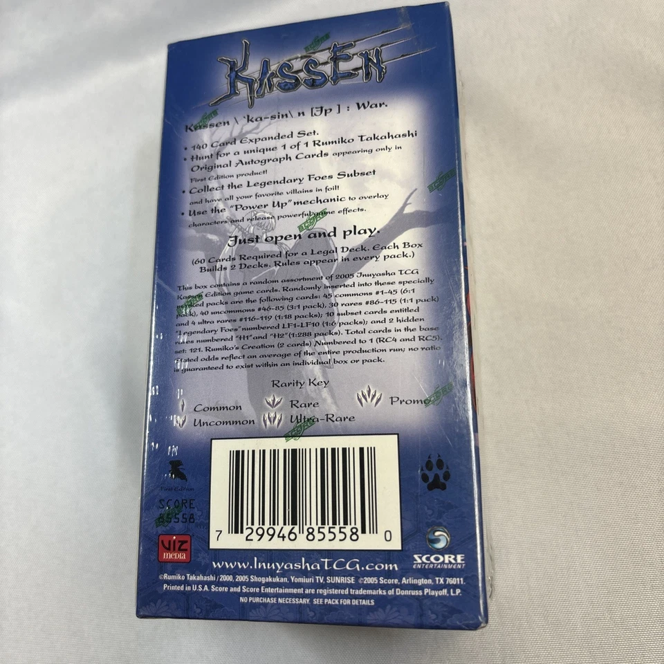 InuYasha Kassen Booster Box NEW Sealed Trading Card Game TCG CCG Anime RARE - Image 3 of 4