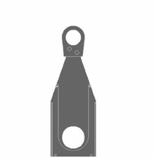 City Theatrical 2166 Source Four Jr Iris Slot Gobo Holder for "M" Templates