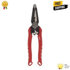 Milwaukee 7 in 1 Wire Stripping Pliers - Red