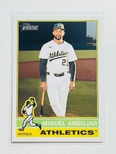 2025 Topps Heritage High Number - Miguel Andujar #677 Chrome Athletics